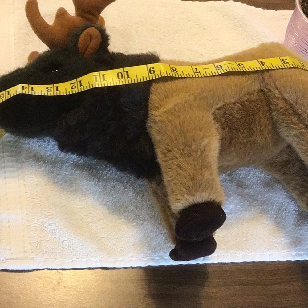 Soft plush elk